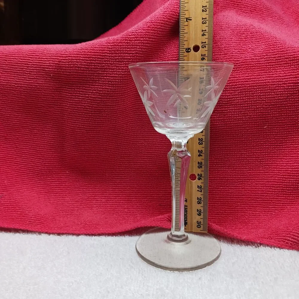 Libbey Candlelight Cocktail Glass Vintage 1930-1969